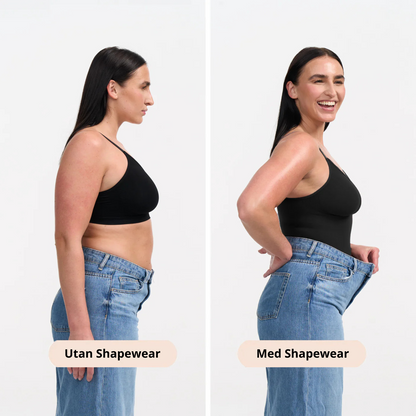 Body met corrigerend ondergoed en slipje 