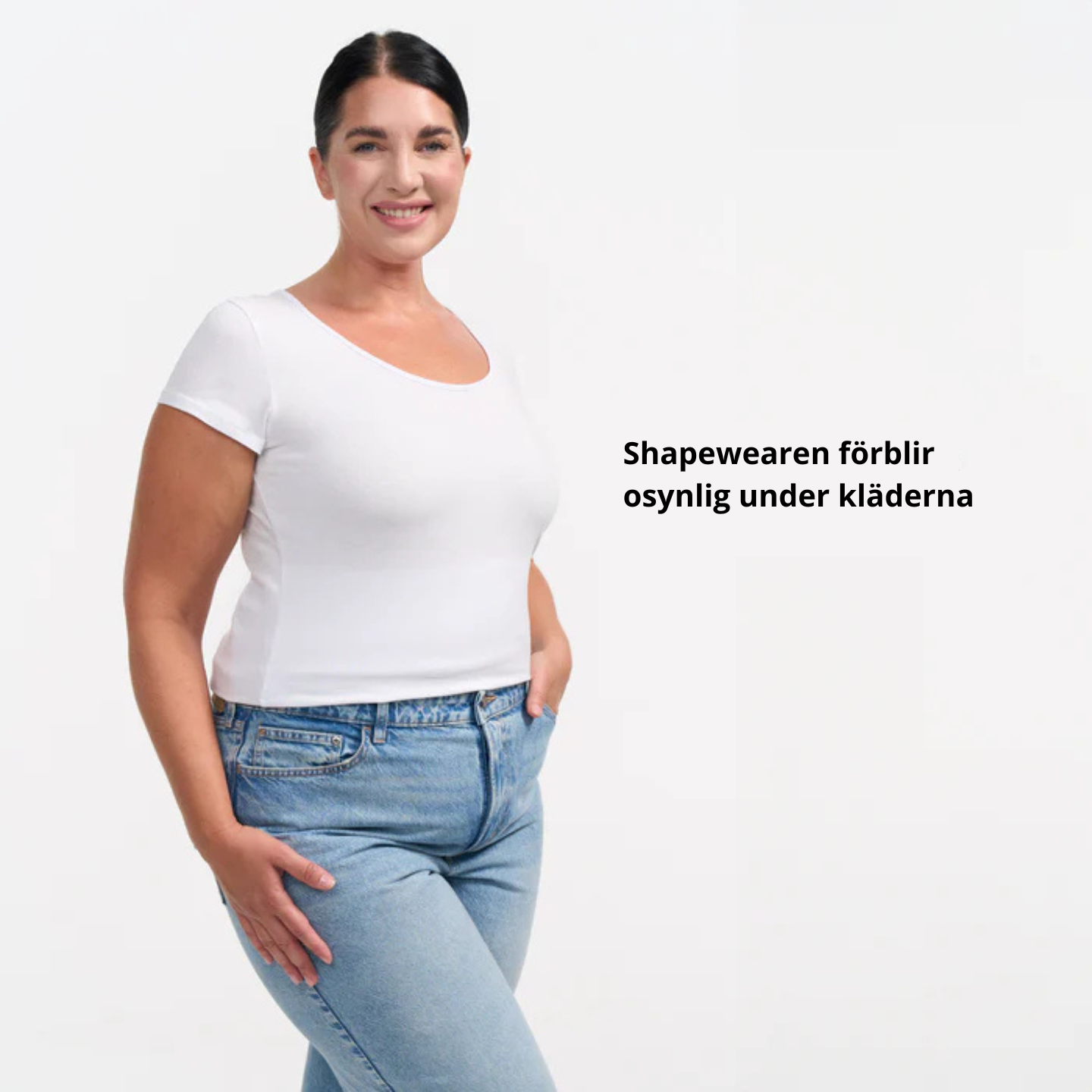 Body met corrigerend ondergoed en slipje 